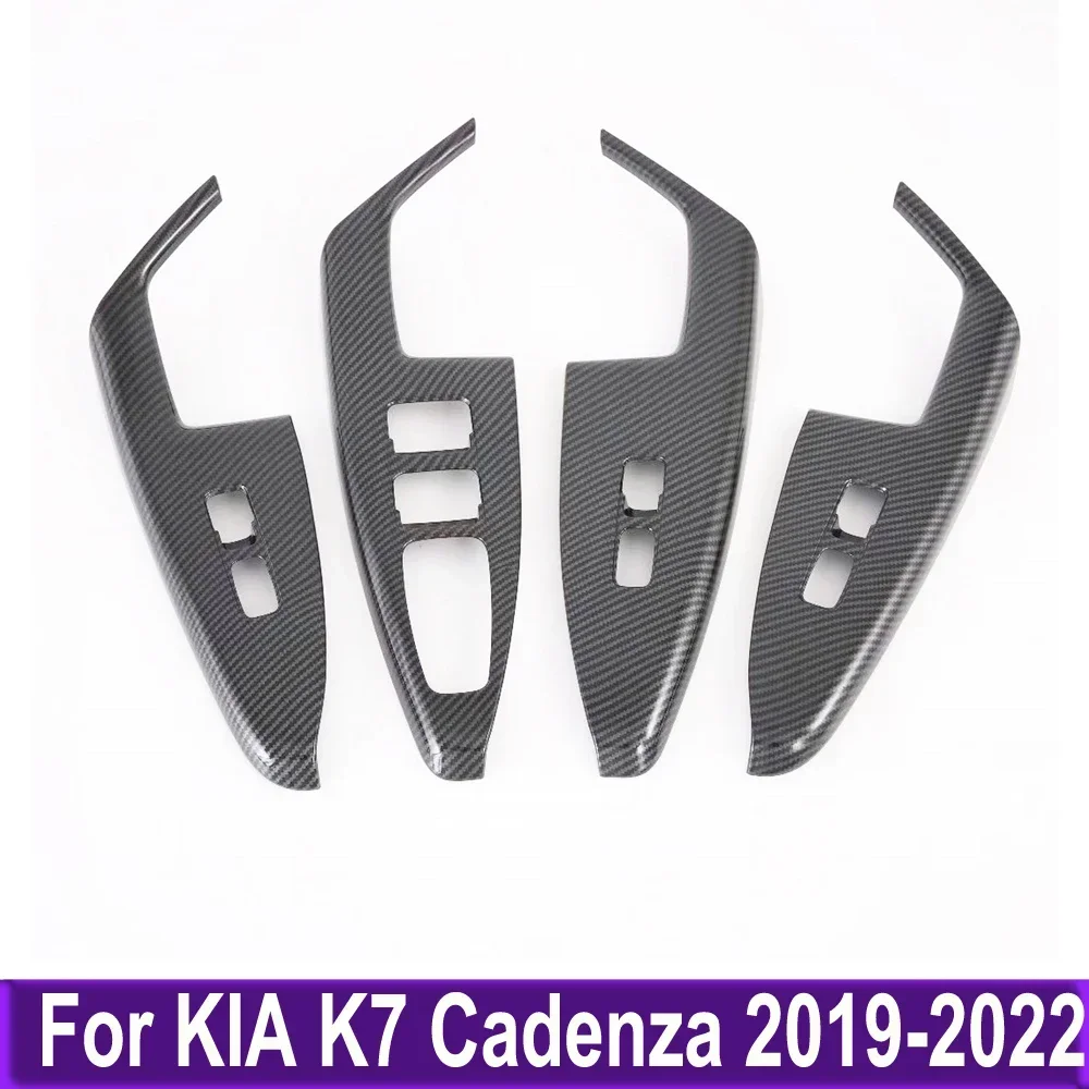 Interior Accessories For KIA K7 Cadenza 2019 2020 2021 2022 Carbon Fiber Window Lifter Switch Armrest Panel Trim Car Styling
Interior Accessories For KIA K7 Cadenza 2019 2020 2021 2022 Carbon Fiber Window Lifter Switch Armrest Panel Trim Car Styling