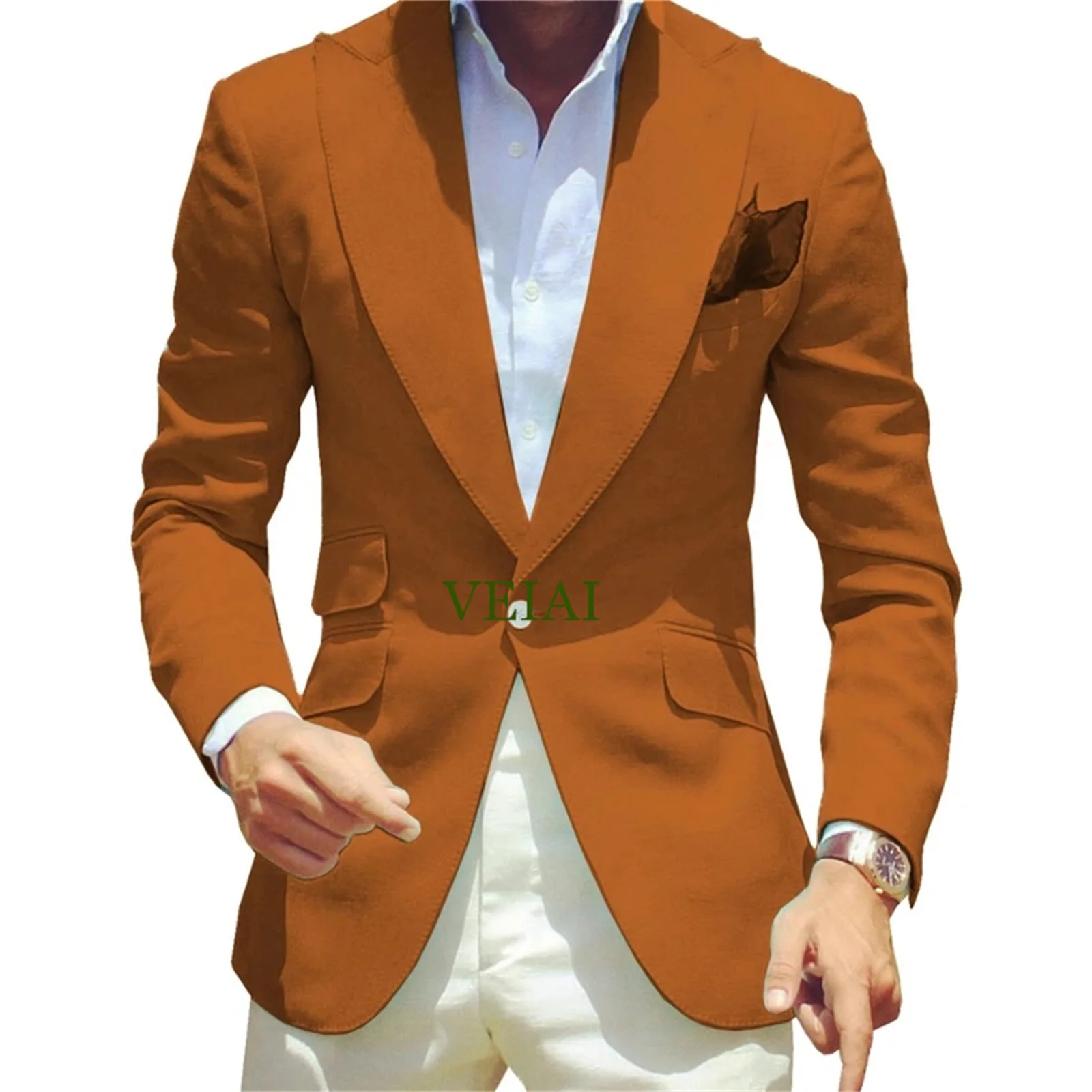 Индивидуальные повседневные мужские костюмы Slim fit из 2 предметов с остроконечными лацканами на одной пуговице, свадебный смокинг на заказ для жениха, мужская мода Clo
Индивидуальные повседневные мужские костюмы Slim fit из 2 предметов с остроконечными лацканами на одной пуговице, свадебный смокинг на заказ для жениха, мужская мода Clo