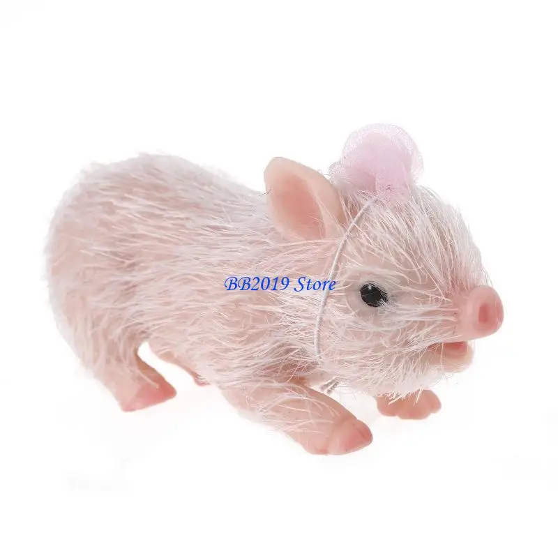 Q0KB Имитация свиньи для куклы Рождественский подарок Детские ранние развивающие игрушки Милое животное для куклы Силиконовая
Q0KB Имитация свиньи для куклы Рождественский подарок Детские ранние развивающие игрушки Милое животное для куклы Силиконовая