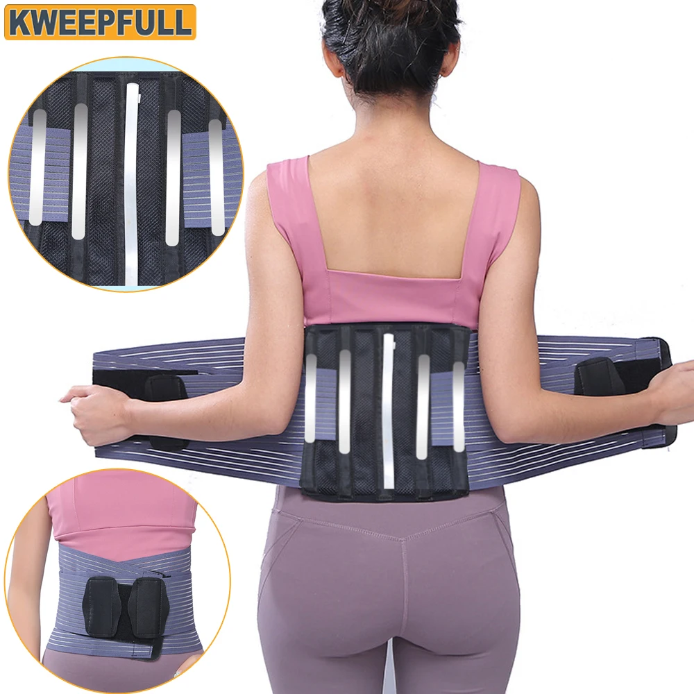 Back Brace for Women Men Lower Back Pain Relief with 5 Anatomical Stays,Durable Lumbar Support Brace for Sciatica Herniated Disc
Back Brace for Women Men Lower Back Pain Relief with 5 Anatomical Stays,Durable Lumbar Support Brace for Sciatica Herniated Disc
