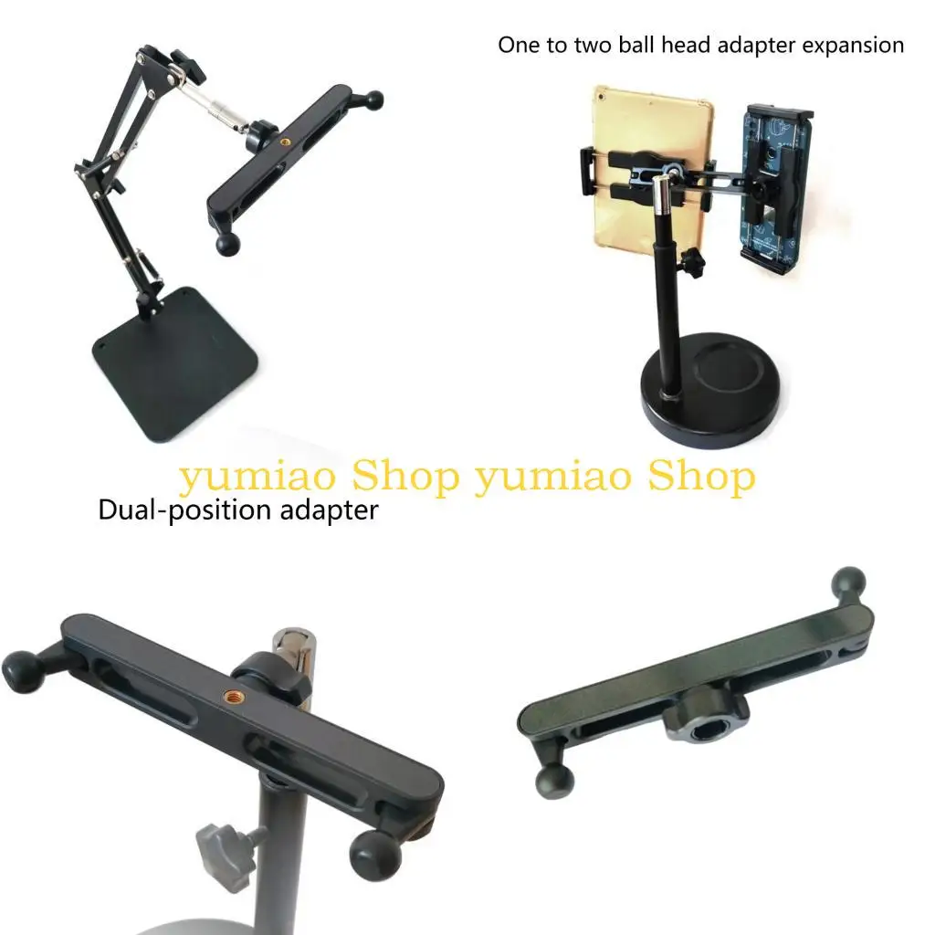 587B 360 Rotate Extension Adapter Ball Joint Adapter Plastic for Camera Phone Mounts
587B 360 Rotate Extension Adapter Ball Joint Adapter Plastic for Camera Phone Mounts