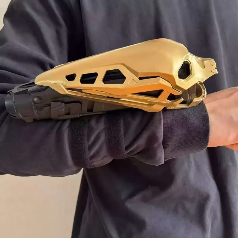 Delta Action Cosplay Red Wolf Hand Cannon with The Same Golden Rose 3D Printing Props Desktop Display
Delta Action Cosplay Red Wolf Hand Cannon with The Same Golden Rose 3D Printing Props Desktop Display