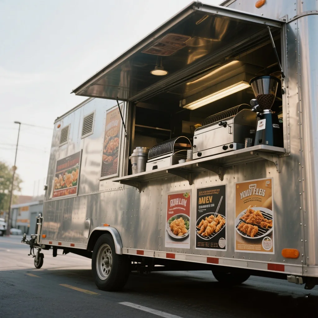 Food Truck for Sale Stainless Steel Small Snack Trailer Food Trailer with Full Kitchen Equipments
Food Truck for Sale Stainless Steel Small Snack Trailer Food Trailer with Full Kitchen Equipments