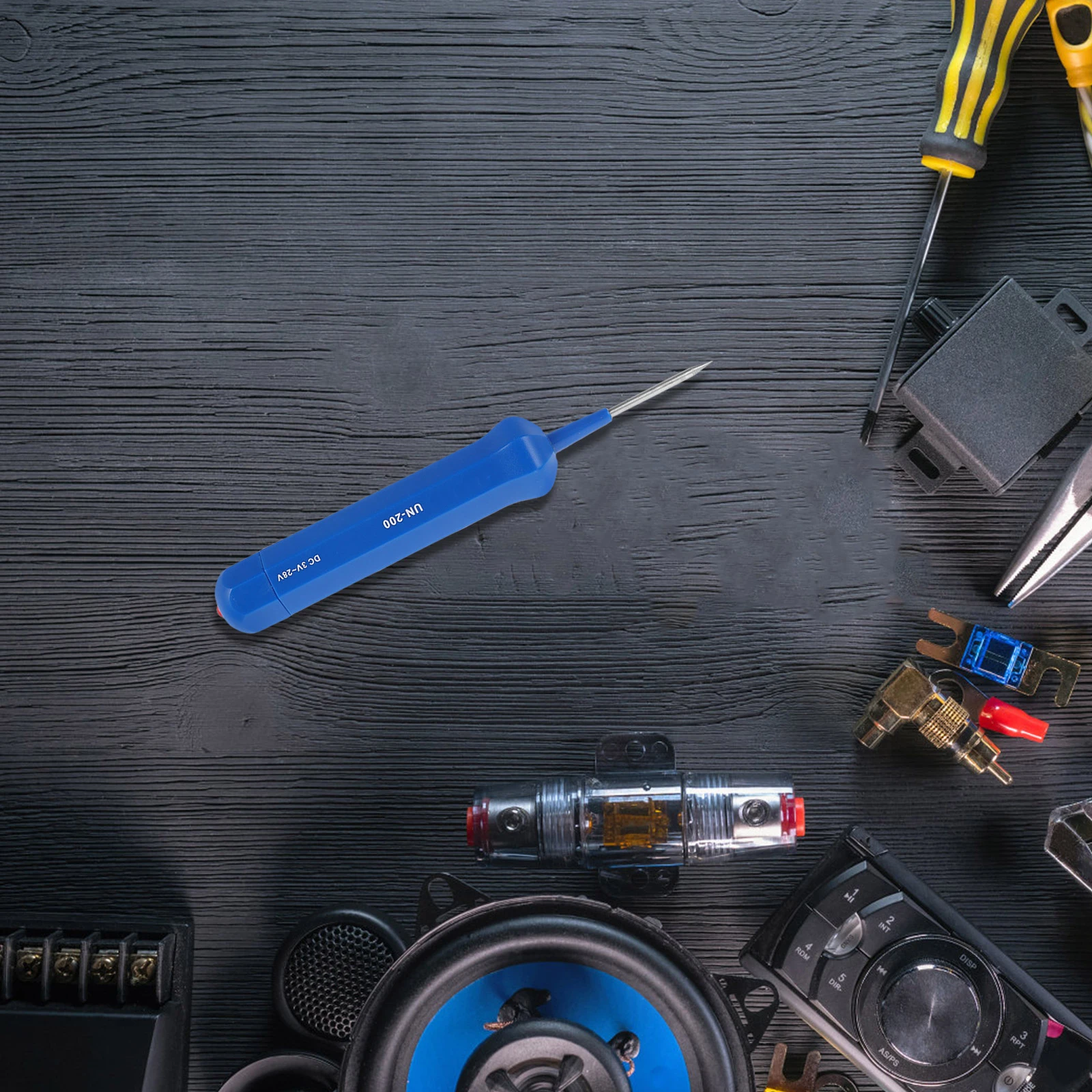 Automotive Circuit Tester Car Fuse Voltage Spark Plug Induction Power Tool Electrical Fault Sturdy Metal Plastic
Automotive Circuit Tester Car Fuse Voltage Spark Plug Induction Power Tool Electrical Fault Sturdy Metal Plastic