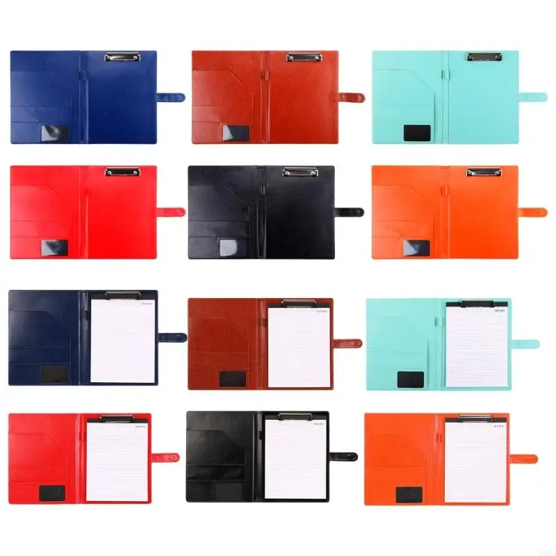 Leather Portfolios Folder Document Organizers for Legal Pad and Storage Suitable for Business Meetings and Office Use
Leather Portfolios Folder Document Organizers for Legal Pad and Storage Suitable for Business Meetings and Office Use
