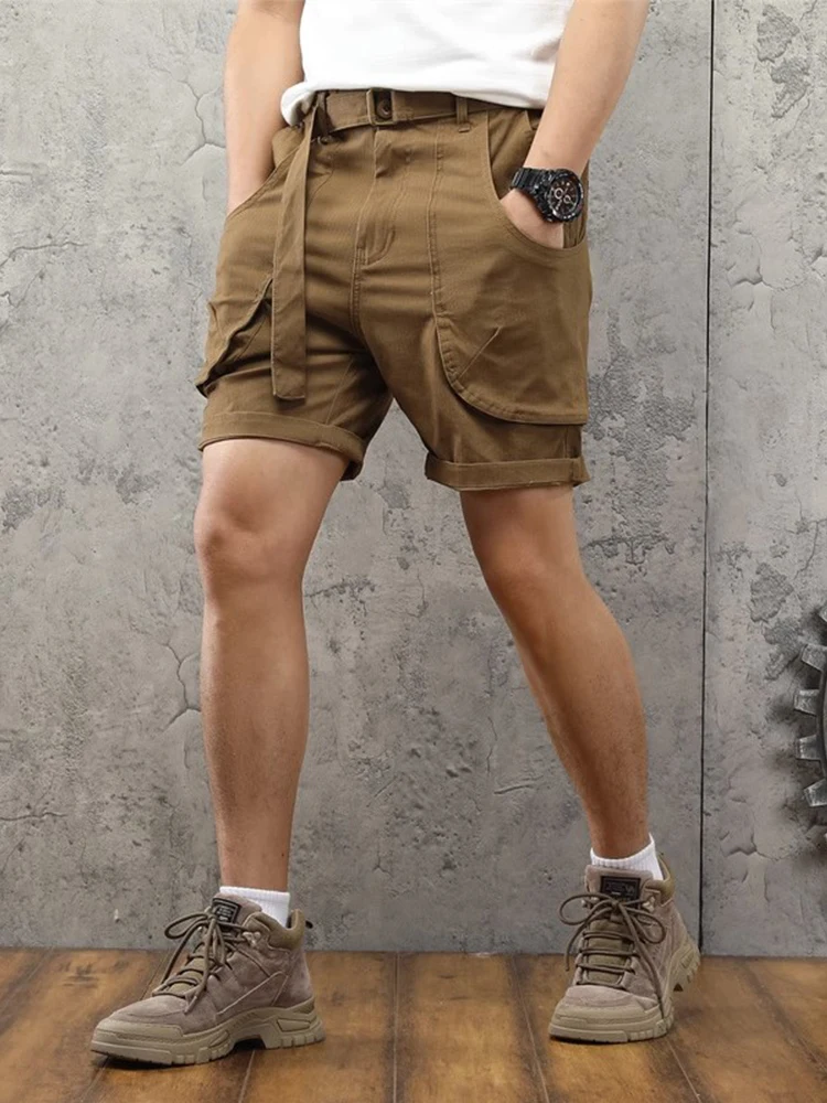 Хлопковые рабочие брюки в американском стиле ретро, мужские модные брендовые функциональные брюки Haome Big ket orts, летние повседневные брюки с пятью повязками на улице...
Хлопковые рабочие брюки в американском стиле ретро, мужские модные брендовые функциональные брюки Haome Big ket orts, летние повседневные брюки с пятью повязками на улице...