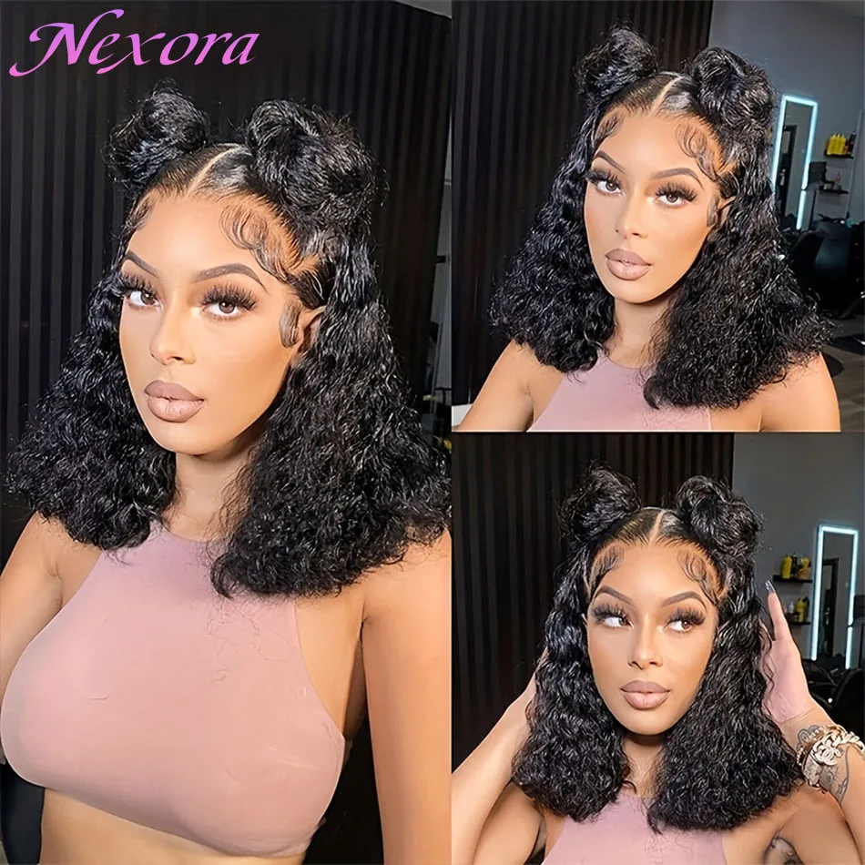 Nexora 200% Density Bob Wig13x4 HD Lace Front Wig Pre Plucked Short Curly Human Hair Wig Brazilian Deep Wave Lace Frontal Wig
Nexora 200% Density Bob Wig13x4 HD Lace Front Wig Pre Plucked Short Curly Human Hair Wig Brazilian Deep Wave Lace Frontal Wig