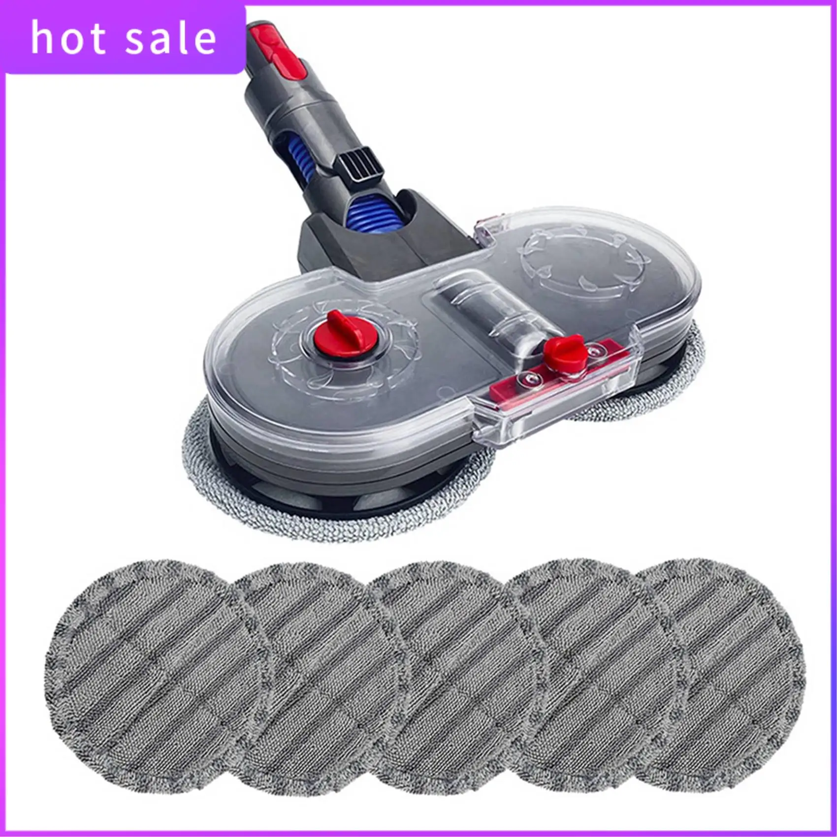 2X Electric Mopping Vacuum Brush Cleaner Cleaning Cloth Water Tank Set For Dyson V7 V8 V10 V11 Replaceable Parts
2X Electric Mopping Vacuum Brush Cleaner Cleaning Cloth Water Tank Set For Dyson V7 V8 V10 V11 Replaceable Parts