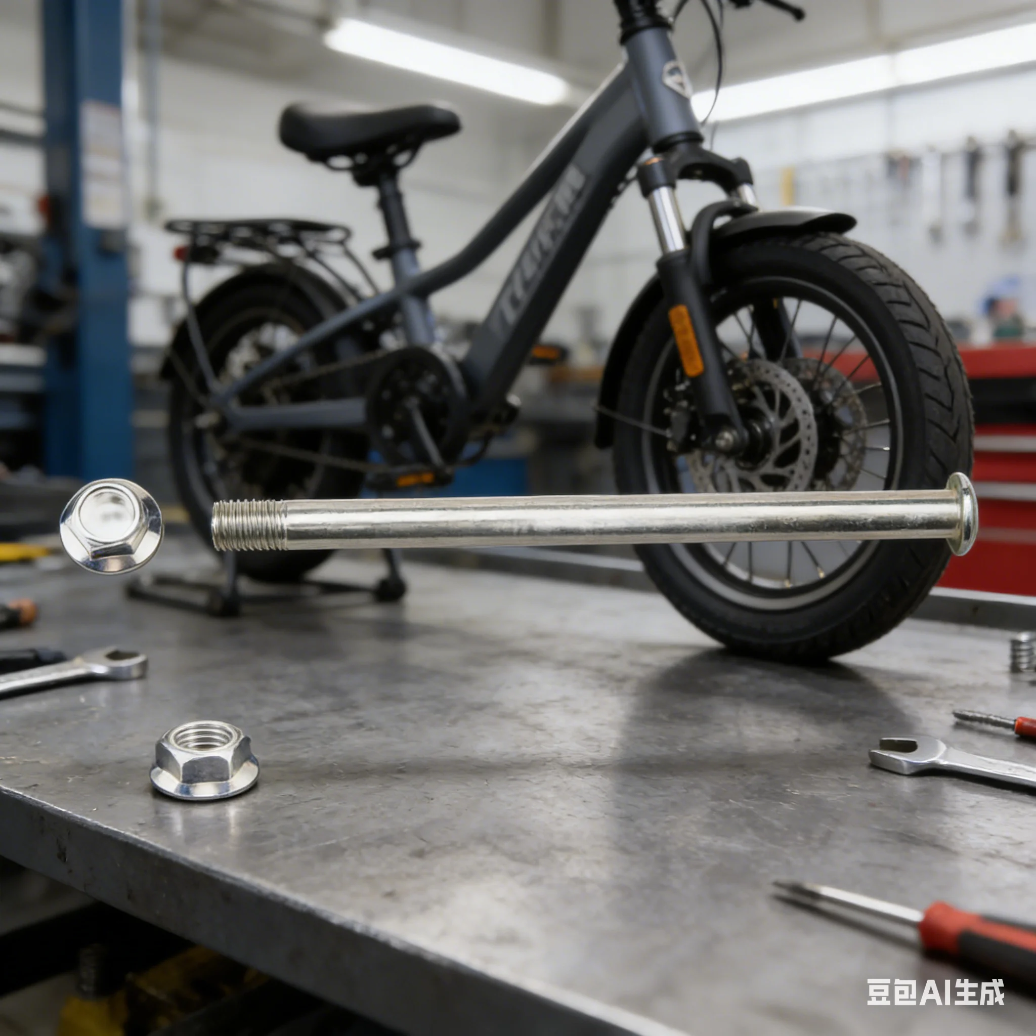 1pc E-bike Rear Axle Steel Wheel Axle With Nut Cap For Surron For Light Bee X Electric Dirt Bike Axle Replace Accessories
1pc E-bike Rear Axle Steel Wheel Axle With Nut Cap For Surron For Light Bee X Electric Dirt Bike Axle Replace Accessories