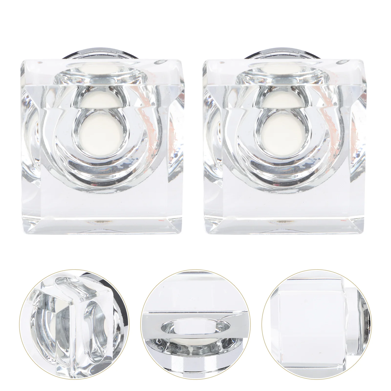 2 Pcs Square Drawer Knobs Furniture Accessories Clear Crystal Cabinet Handles Easy Install Dresser Closet Hardware
2 Pcs Square Drawer Knobs Furniture Accessories Clear Crystal Cabinet Handles Easy Install Dresser Closet Hardware