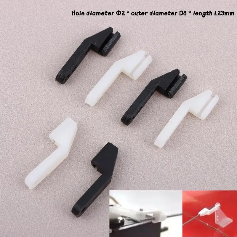 10Pcs Control Rod Fixers Nylon 2mm for RC Airplane Aeromodelling Durable Precision Fit
10Pcs Control Rod Fixers Nylon 2mm for RC Airplane Aeromodelling Durable Precision Fit