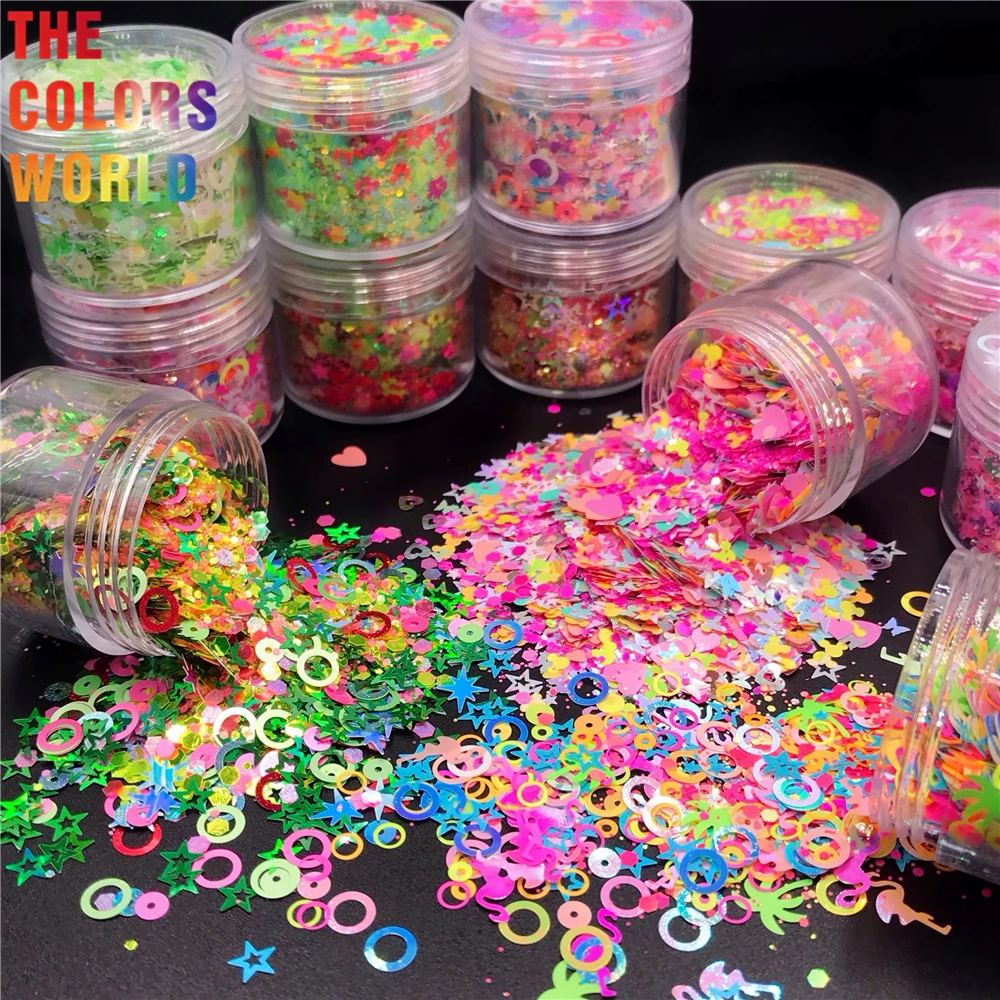 TCT-722 Lovely Colors Nails Glitter Decoration uñas cekiny товары для маникюра Nails Accessories Resin Art DIY Festival Supplier
TCT-722 Lovely Colors Nails Glitter Decoration uñas cekiny товары для маникюра Nails Accessories Resin Art DIY Festival Supplier