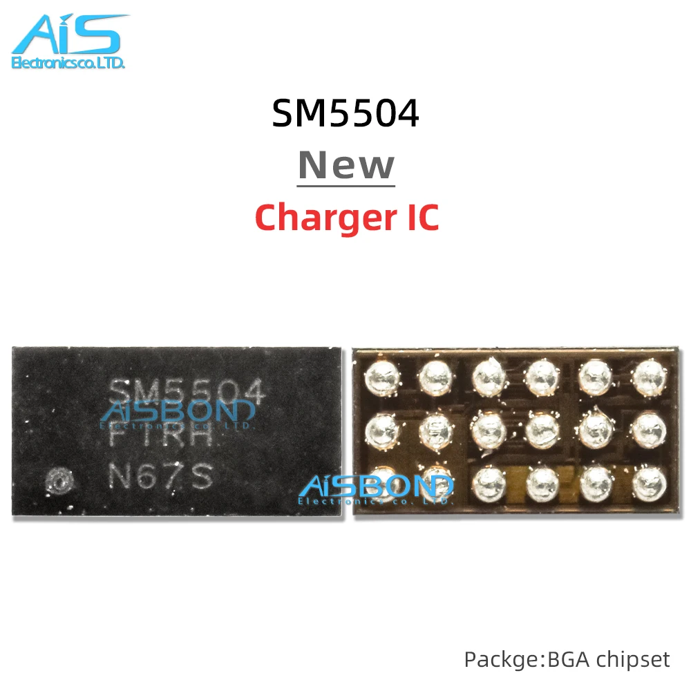 2 шт./лот, новая микросхема зарядки SM5504 для ремонта Samsung, USB-чип для зарядки DSBGA-18
2 шт./лот, новая микросхема зарядки SM5504 для ремонта Samsung, USB-чип для зарядки DSBGA-18