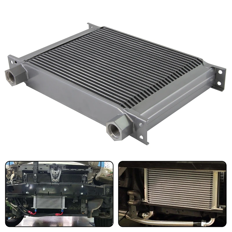 British Style 28 Row Engine Transmission AN10 7/8-14 Female Oil Cooler 248MM Engine Silver For Audi A5
British Style 28 Row Engine Transmission AN10 7/8-14 Female Oil Cooler 248MM Engine Silver For Audi A5
