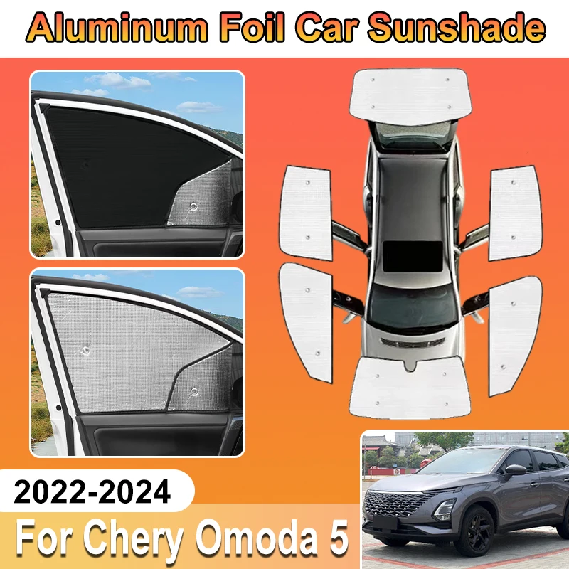 For Chery Omoda 5 Accessories C5 T34 2022 2023 2024 Car Aluminum Foil Windshield Sun Shades Covers UV Protector Heat Shield Auto
For Chery Omoda 5 Accessories C5 T34 2022 2023 2024 Car Aluminum Foil Windshield Sun Shades Covers UV Protector Heat Shield Auto