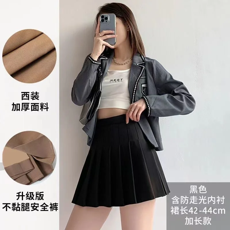 Pleated Skirt Women's Skirt Short Skirt Summer 2023 High Waist Skirt Ropa Mujer Mini Skirts Clothes for Women
Pleated Skirt Women's Skirt Short Skirt Summer 2023 High Waist Skirt Ropa Mujer Mini Skirts Clothes for Women