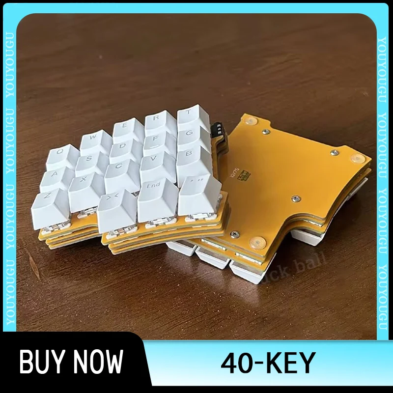 Split Mechanical Keyboard 40-Key Layout Mini Keyboards Key Change Via Programmable Independent Office Gaming Customize Keyboards
Split Mechanical Keyboard 40-Key Layout Mini Keyboards Key Change Via Programmable Independent Office Gaming Customize Keyboards