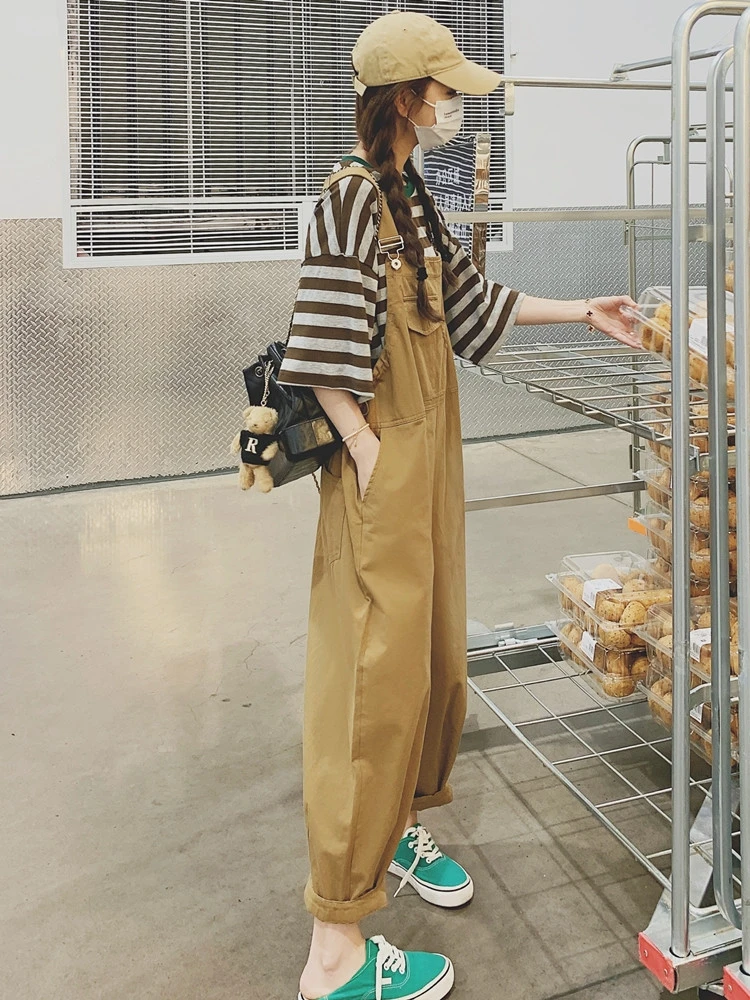 American Style Workwear Overalls Women's Summer 2026 New Popular Small Size Two-Piece Set Wide Leg Jumpsuit Casual Pants
American Style Workwear Overalls Women's Summer 2026 New Popular Small Size Two-Piece Set Wide Leg Jumpsuit Casual Pants