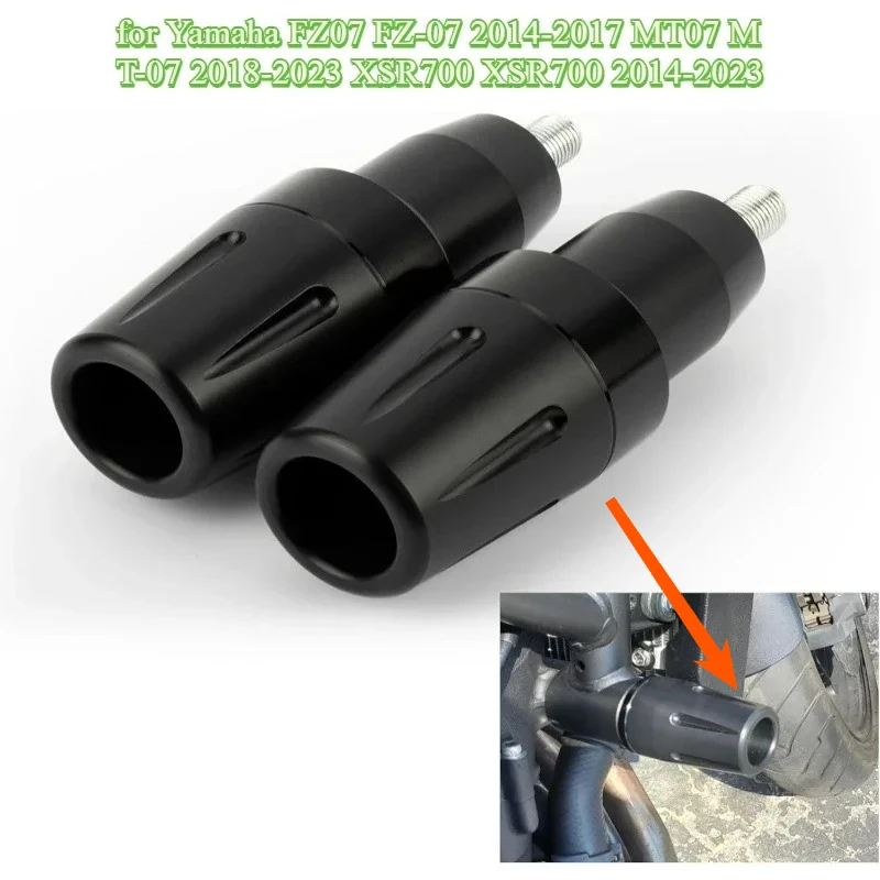 Motorcycle Frame Sliders Falling Crash Protector Guards No Cut for FZ 07 2014-2017 MT07 MT-07 2018-2023 XSR 700 2014-2023
Motorcycle Frame Sliders Falling Crash Protector Guards No Cut for FZ 07 2014-2017 MT07 MT-07 2018-2023 XSR 700 2014-2023