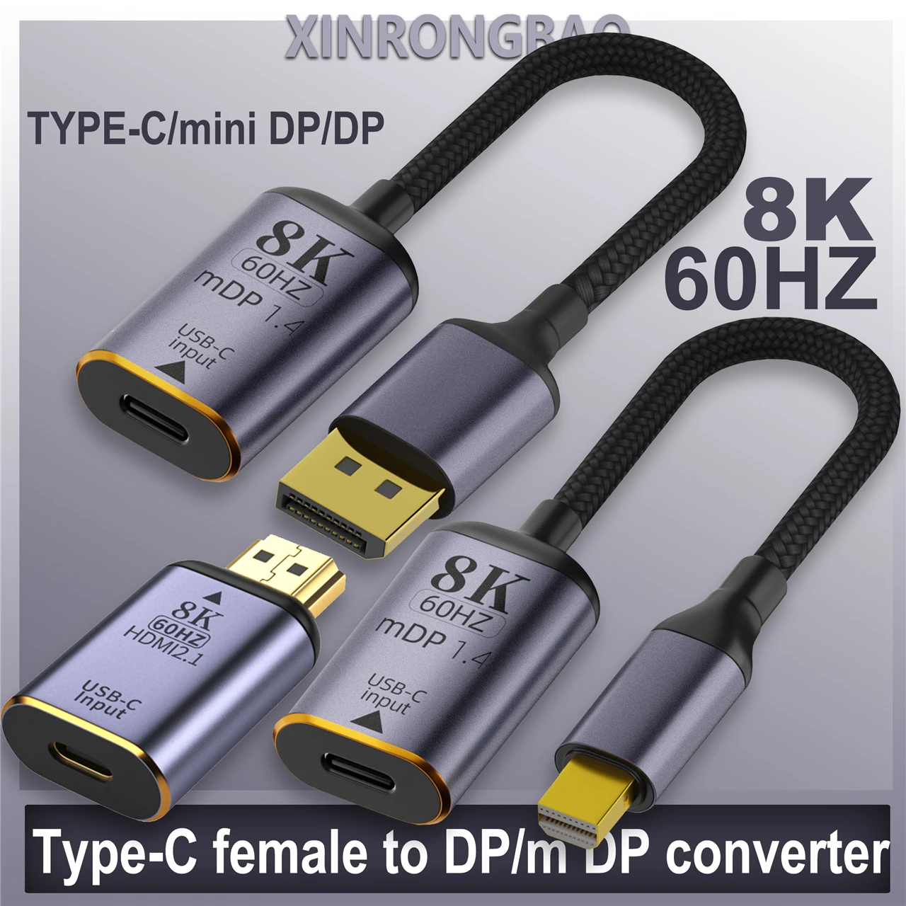 Премиум HD 8K @ 60 Гц HDMI-совместимый адаптер для фото 2,1 к фото видео Type-C toDP/Mini DP HD преобразователь штырь-гнездо для ноутбука тв HDR
Премиум HD 8K @ 60 Гц HDMI-совместимый адаптер для фото 2,1 к фото видео Type-C toDP/Mini DP HD преобразователь штырь-гнездо для ноутбука тв HDR
