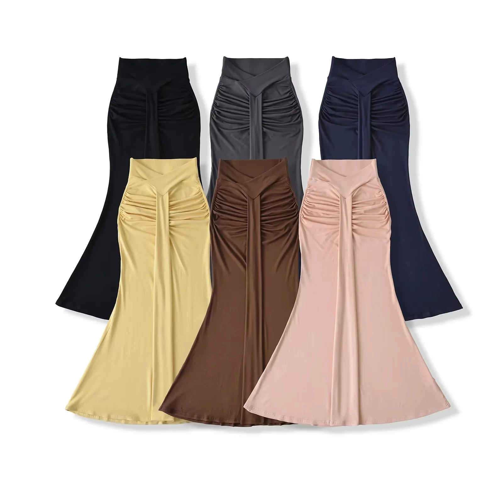 Pure Desire плиссированная юбка с v-образным вырезом и v-образным вырезом, женская облегающая юбка с высокой талией, облегающая юбка, длинная юбка, сексуальный Sle
Pure Desire плиссированная юбка с v-образным вырезом и v-образным вырезом, женская облегающая юбка с высокой талией, облегающая юбка, длинная юбка, сексуальный Sle