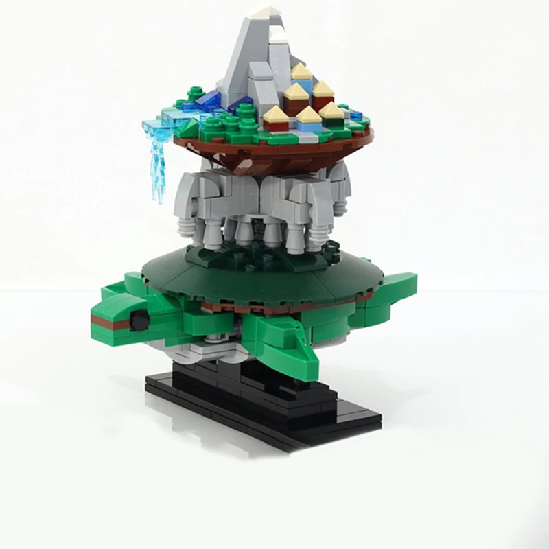 461PCS MOC Mini Modular World Turtle Modular Building Block Diy Creative Assembly Educational Bricks Kid Gift Toys
461PCS MOC Mini Modular World Turtle Modular Building Block Diy Creative Assembly Educational Bricks Kid Gift Toys