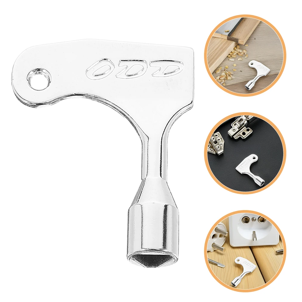 2 pcs Triangle Stainless Steel Emergency Tool for Hall Door Locks Compatible with Various Models Elevator Parts Metal Triangular
2 pcs Triangle Stainless Steel Emergency Tool for Hall Door Locks Compatible with Various Models Elevator Parts Metal Triangular
