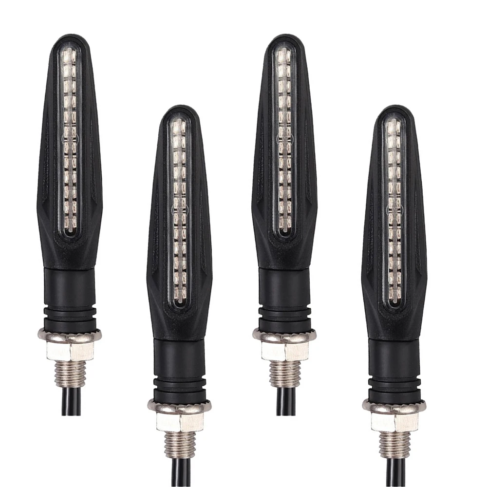LED Motorcycle Flowing Turn Signal Light Turn Signal / Indicators Lights for Motorcycle Off-road Vehicles
LED Motorcycle Flowing Turn Signal Light Turn Signal / Indicators Lights for Motorcycle Off-road Vehicles