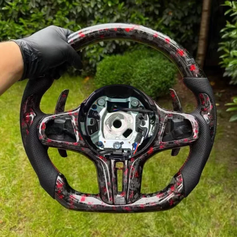 For BMW G Series Customized Carbon Fiber Steering Wheel for 2 3 4 5 6 7 8 Series X3 X4 X5 G20 G30 M3 M4 M5 M8 Z4 2018-2024
For BMW G Series Customized Carbon Fiber Steering Wheel for 2 3 4 5 6 7 8 Series X3 X4 X5 G20 G30 M3 M4 M5 M8 Z4 2018-2024
