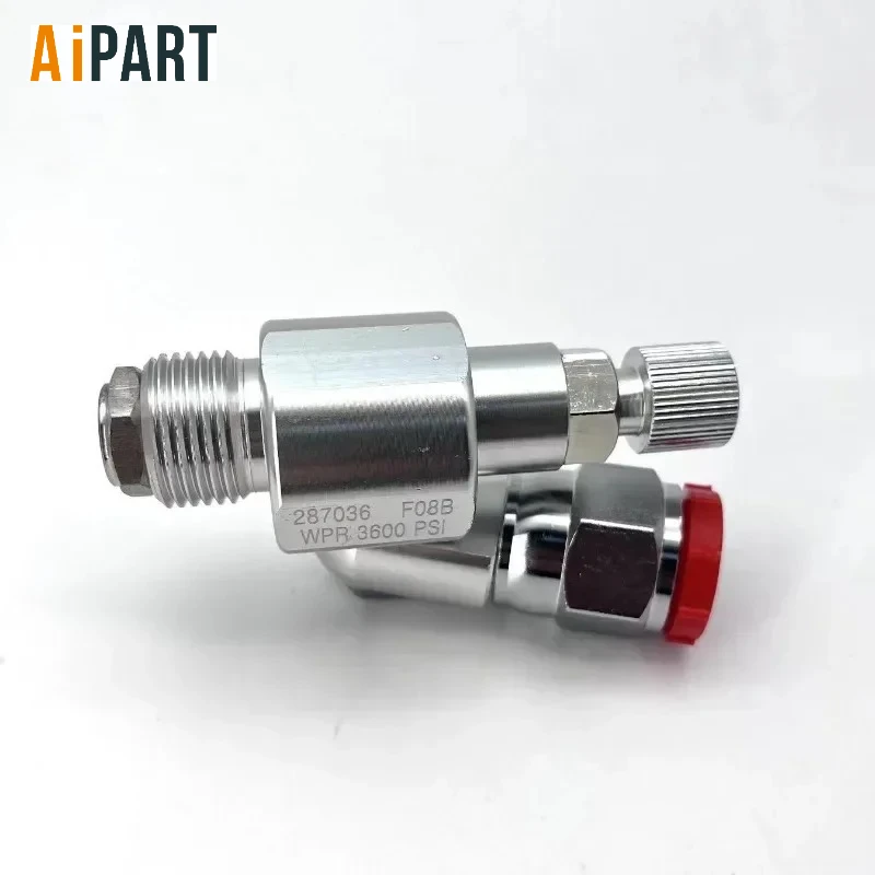 287030 CleanShot Valve Set 287-030 Airless Spray Adapter Joint with Tip Shut-off Value for GRA Spray Gun
287030 CleanShot Valve Set 287-030 Airless Spray Adapter Joint with Tip Shut-off Value for GRA Spray Gun