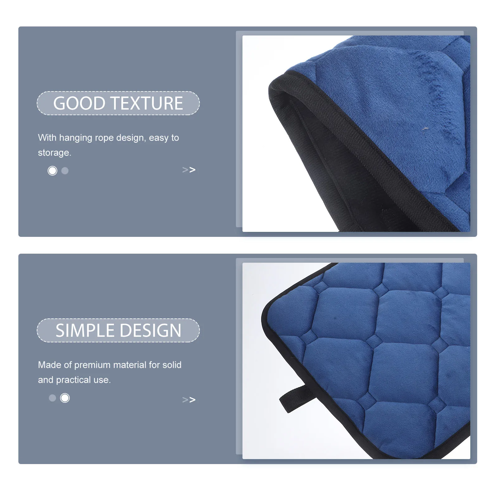 Car Pet Pads Waterproof Wear Resistant Bite Proof Anti Fouling Non Stick Portable Supplies Filled PP Cotton Comfortable Hanging
Car Pet Pads Waterproof Wear Resistant Bite Proof Anti Fouling Non Stick Portable Supplies Filled PP Cotton Comfortable Hanging