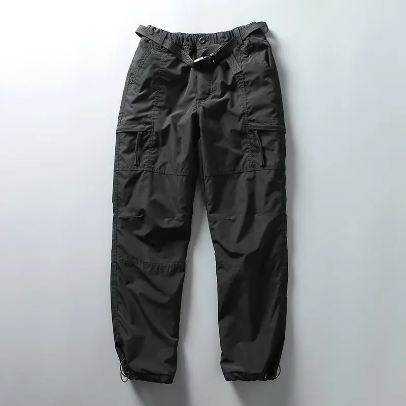 Men's Outdoor Quick-Dry Cargo Pants Windproof Waterproof Multi-Pocket Loose Functional Casual Trousers In k Grey
Men's Outdoor Quick-Dry Cargo Pants Windproof Waterproof Multi-Pocket Loose Functional Casual Trousers In k Grey