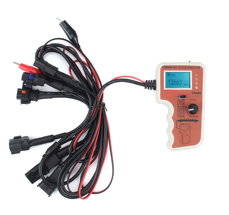 CR508S Digital Common Rail Pressure Tester and Simulator for High-Pressure Pump Engine diagnostic tool
CR508S Digital Common Rail Pressure Tester and Simulator for High-Pressure Pump Engine diagnostic tool