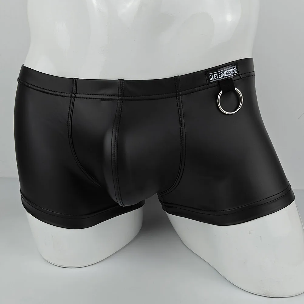 Недорогие, новые, универсальные, модные, высококачественные мужские трусы-боксеры из искусственной кожи с карманом
Недорогие, новые, универсальные, модные, высококачественные мужские трусы-боксеры из искусственной кожи с карманом