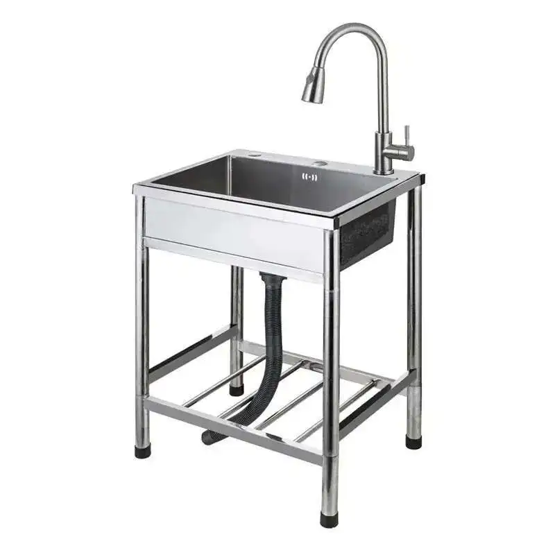 Stainless Steel Kitchen Sinks Thickened Modern Commercial Hand Washing Sinks for Restaurant Home Multifunctional Kitchen Sink
Stainless Steel Kitchen Sinks Thickened Modern Commercial Hand Washing Sinks for Restaurant Home Multifunctional Kitchen Sink