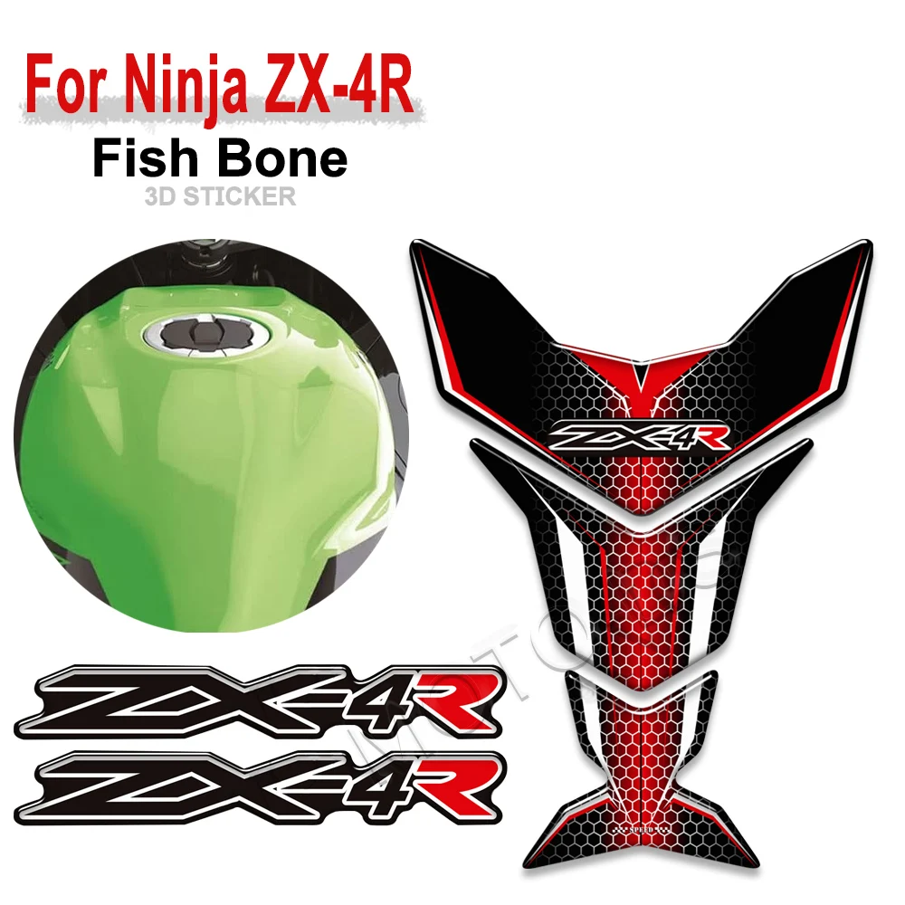 ZX 4R Motorcycle Decals Tank Pad Protector Gas Fuel Oil Kit Knee Fish Bone Stickers For Kawasaki Ninja ZX-4R 400 ZX4R
ZX 4R Motorcycle Decals Tank Pad Protector Gas Fuel Oil Kit Knee Fish Bone Stickers For Kawasaki Ninja ZX-4R 400 ZX4R