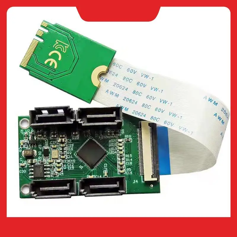 ASM1064 Адаптер M.2 Wi-Fi на 4 SATA 3.0 Удлинительные кабели M.2 Wif Разъем ASM1064 Удлинительные кабели адаптера
ASM1064 Адаптер M.2 Wi-Fi на 4 SATA 3.0 Удлинительные кабели M.2 Wif Разъем ASM1064 Удлинительные кабели адаптера