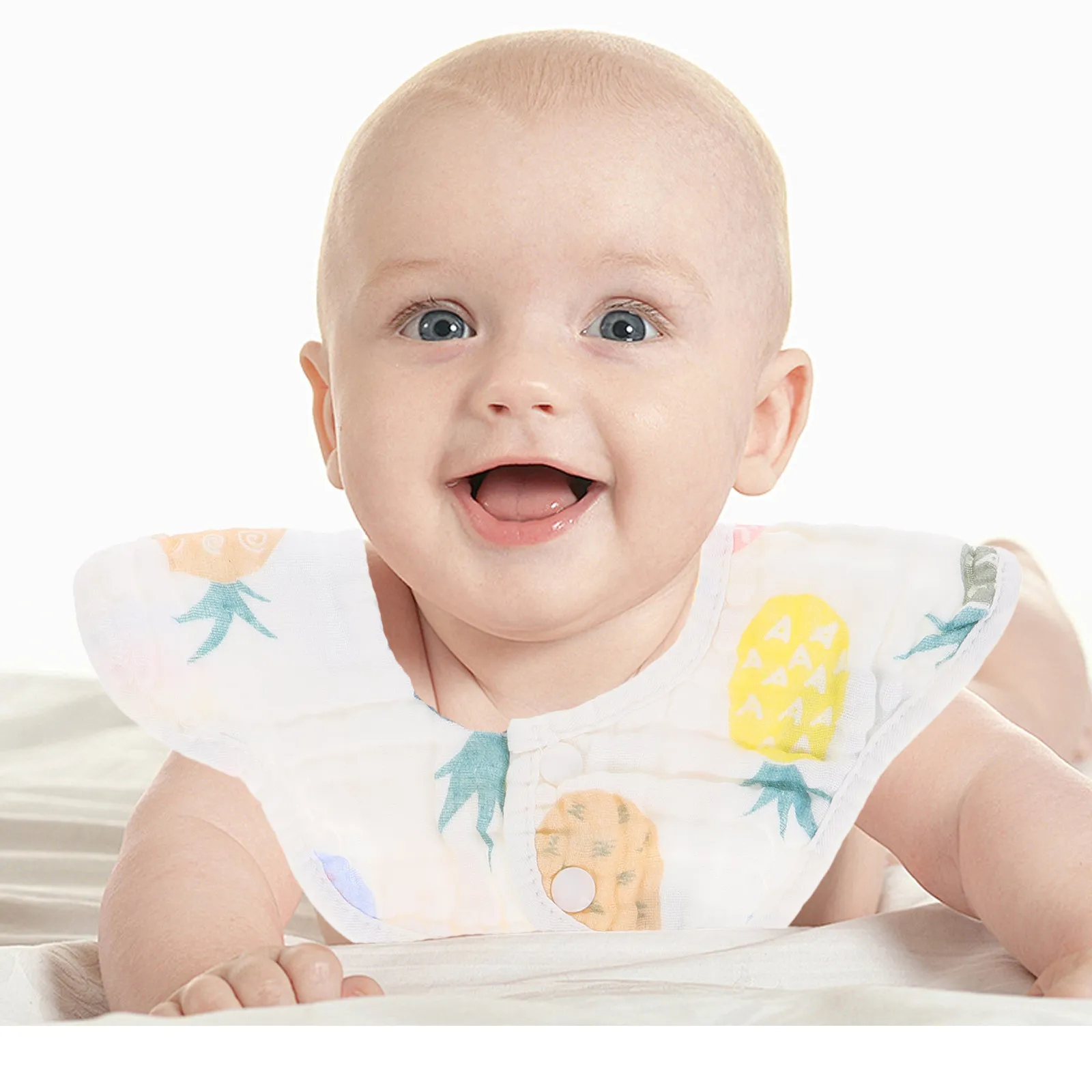 2Pcs Cotton Muslin Baby Bibs Soft Absorbent Petal Shape Adjustable Buttons Infant Feeding Drooling Teething Bibs Baby Burp
2Pcs Cotton Muslin Baby Bibs Soft Absorbent Petal Shape Adjustable Buttons Infant Feeding Drooling Teething Bibs Baby Burp