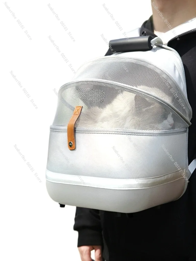 Portable Cat Bag for Going Out, Small Cat and Dog Backpack, Breathable Dog Bag, Pet Space Capsule for Easy Travel
Portable Cat Bag for Going Out, Small Cat and Dog Backpack, Breathable Dog Bag, Pet Space Capsule for Easy Travel