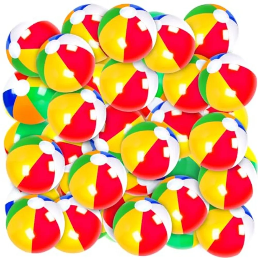 Inflatable Beach Balls Classic Rainbow Swimming Pool Ball Birthday Beach Party Decoration Summer Water Games Gifts 8 to 12 Inch
Inflatable Beach Balls Classic Rainbow Swimming Pool Ball Birthday Beach Party Decoration Summer Water Games Gifts 8 to 12 Inch