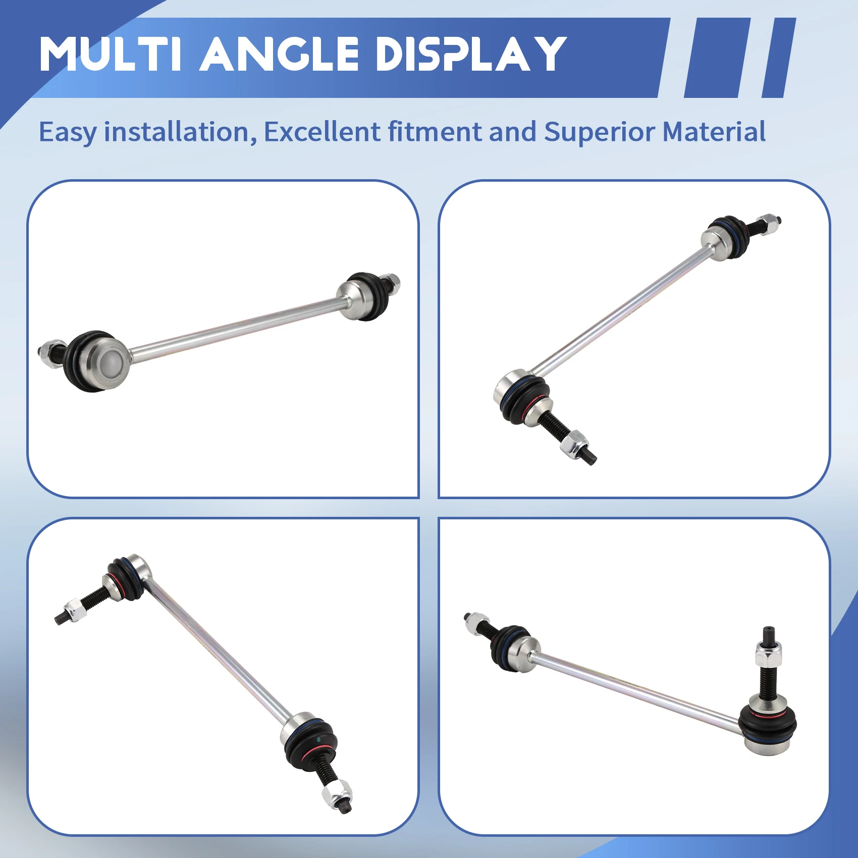 Front Stabilizer Sway Bar Links AL3Z5K483A 45G1961 For Ford F-150 6.2L V8 2010-2014-A74F
Front Stabilizer Sway Bar Links AL3Z5K483A 45G1961 For Ford F-150 6.2L V8 2010-2014-A74F