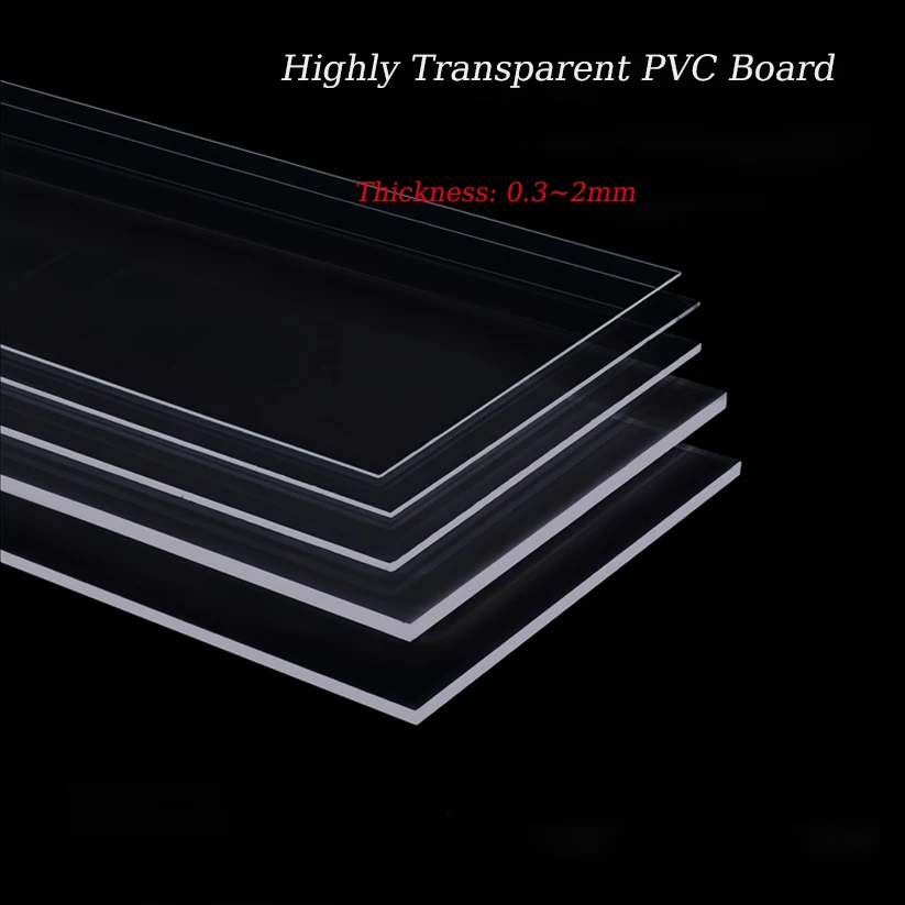 297x210mm PVC Plate Transparent Plastic Board Thickness 0.3mm/0.4mm/0.5mm/0.6mm/0.8mm/1mm/1.2mm/1.5mm/2mm
297x210mm PVC Plate Transparent Plastic Board Thickness 0.3mm/0.4mm/0.5mm/0.6mm/0.8mm/1mm/1.2mm/1.5mm/2mm