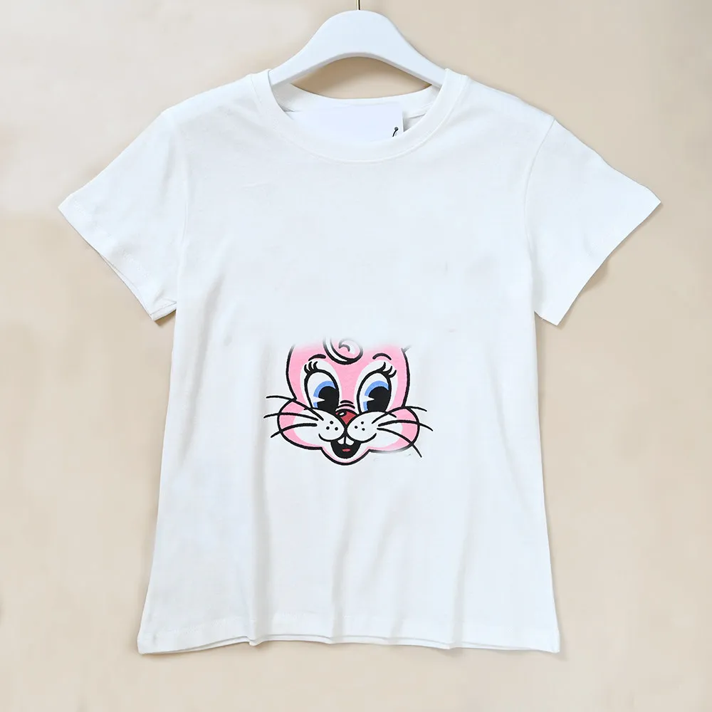 Ladies round Neck Short Sleeve T-Shirt Cartoon Print Summer Fashion Casual Women's Top round Neck Design Other Material 100%
Ladies round Neck Short Sleeve T-Shirt Cartoon Print Summer Fashion Casual Women's Top round Neck Design Other Material 100%
