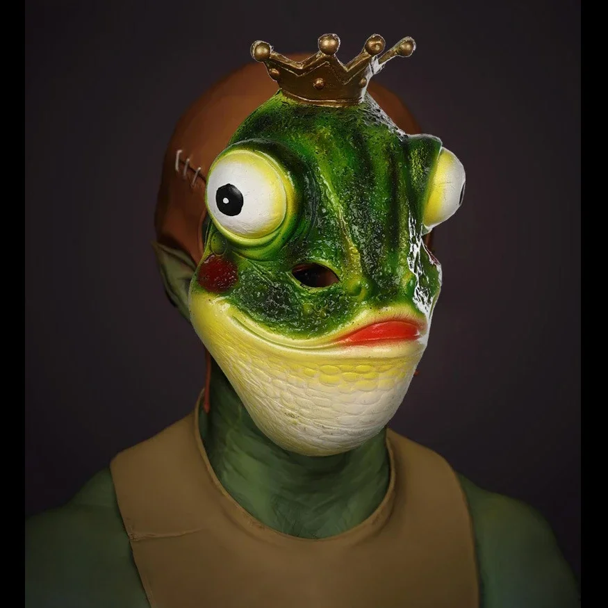 Funny Frog Mask Party Supplies Halloween Carnival Cosplay Bar Makeup Ball Performance Props Trick Funny Headsets
Funny Frog Mask Party Supplies Halloween Carnival Cosplay Bar Makeup Ball Performance Props Trick Funny Headsets