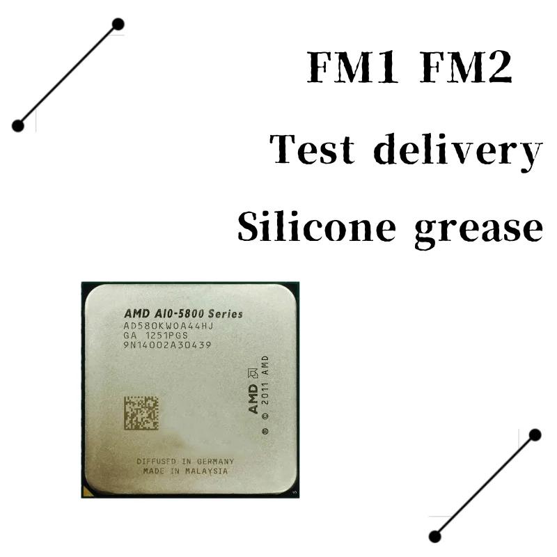 AMD A10-Series A10 5800 A10 5800 Quad-Core CPU AD580BWOA44HJ/AD580KWOA44HJ 0Socket FM2
AMD A10-Series A10 5800 A10 5800 Quad-Core CPU AD580BWOA44HJ/AD580KWOA44HJ 0Socket FM2