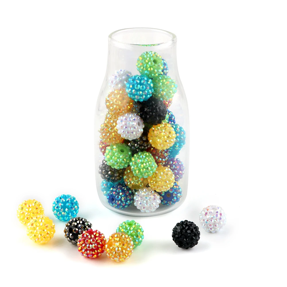 200pcs Resin Bayberry Ball 14mm 16mm 20mm Rhinestone Beads Fashion Loose Spacer Beads For Jewelry Making Clothing Decoration
200pcs Resin Bayberry Ball 14mm 16mm 20mm Rhinestone Beads Fashion Loose Spacer Beads For Jewelry Making Clothing Decoration