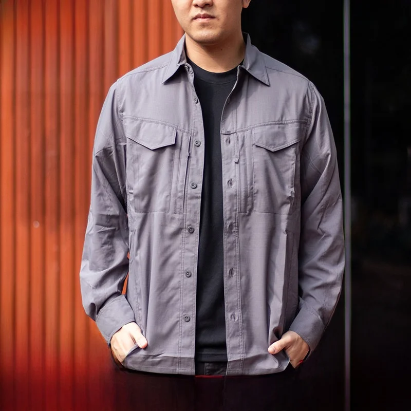 Helikon Men's Long Sve irt Lightweight Breathable Qui Dry Outdoor Climbing irt Spring Summer Autumn Winter Universal
Helikon Men's Long Sve irt Lightweight Breathable Qui Dry Outdoor Climbing irt Spring Summer Autumn Winter Universal