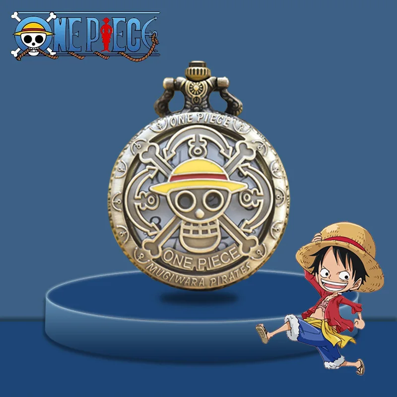 Cartoon One Piece Pocket Watch Animation Peripherals Toys European American Vintage Bronze Fashion Children Boys Gift Toys
Cartoon One Piece Pocket Watch Animation Peripherals Toys European American Vintage Bronze Fashion Children Boys Gift Toys