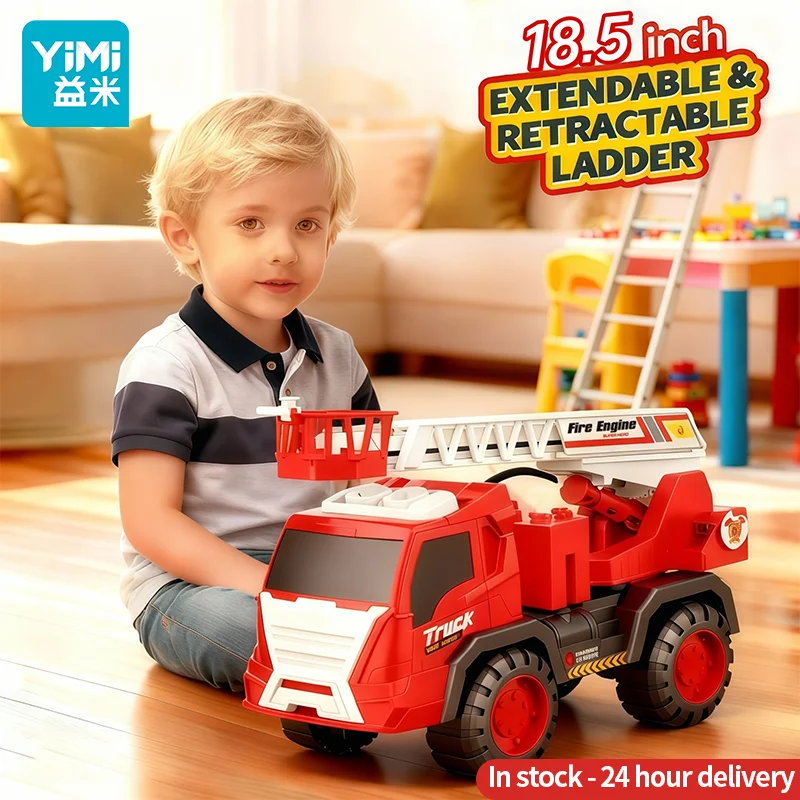Игрушечная пожарная машина YIMI, пожарная лестница, выдвижная выдвижная лестница для мальчиков, игрушечные машинки
Игрушечная пожарная машина YIMI, пожарная лестница, выдвижная выдвижная лестница для мальчиков, игрушечные машинки