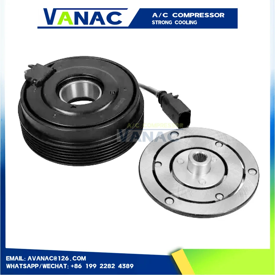 AC A/C Compressor Clutch for AUDI A3 8L VW GOLF 4 1J SHARAN 7M SKODA OCTAVIA A4 7M3820811B 1J0820811L 7M3820811A 1J0820811H
AC A/C Compressor Clutch for AUDI A3 8L VW GOLF 4 1J SHARAN 7M SKODA OCTAVIA A4 7M3820811B 1J0820811L 7M3820811A 1J0820811H